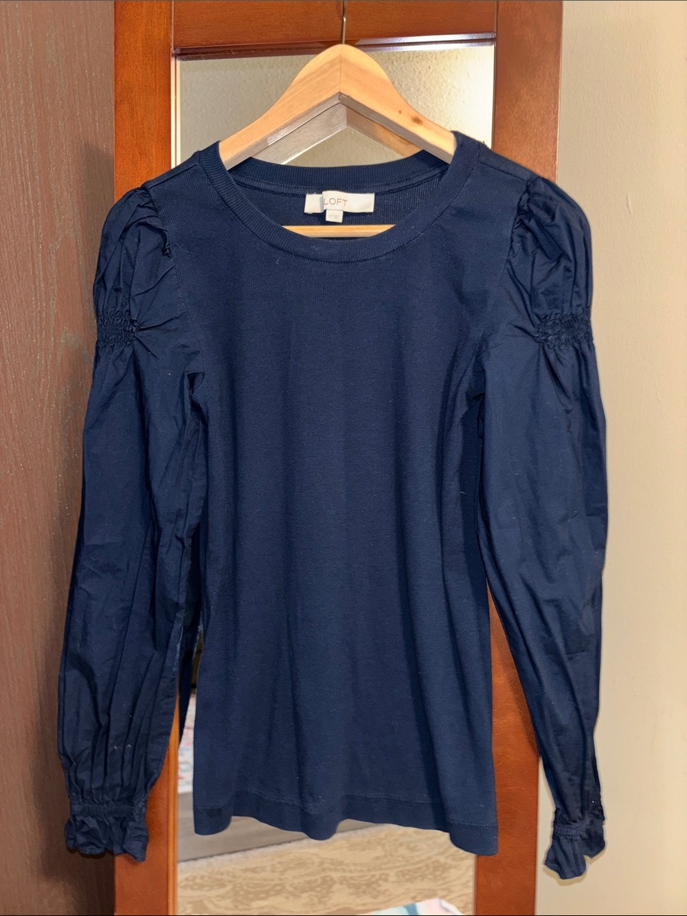 Loft Navy Blue Women’s Ling Sleeve